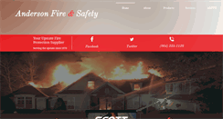 Desktop Screenshot of anderson-fire.com